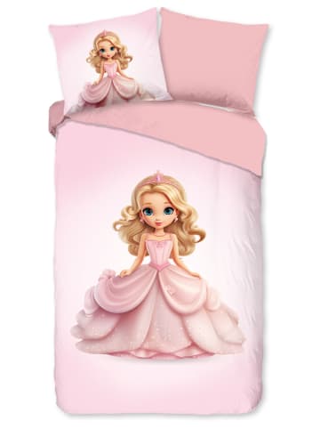 Pure Microvezel beddengoedset lichtroze