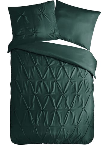 Pure Microvezel beddengoedset "Elegance" groen