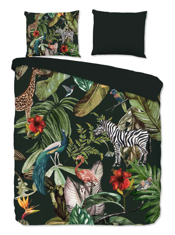 Pure Microvezel beddengoedset "Pure Barend" donkergroen