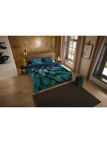Pure Microvezel beddengoedset "Heather" blauw