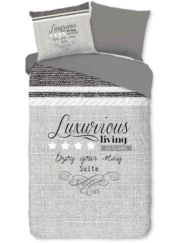 Pure Microvezel beddengoedset "Suite" grijs