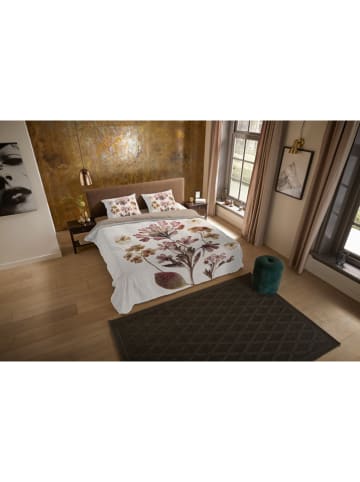 Pure Komplet pościeli w kolorze kremowo-beżowo-jasnoróżowym z mikrofibry