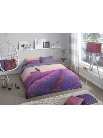 Pure Microvezel beddengoedset "Lavender" paars