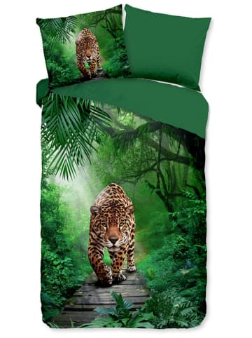 Pure Microvezel beddengoedset "Amazone" groen