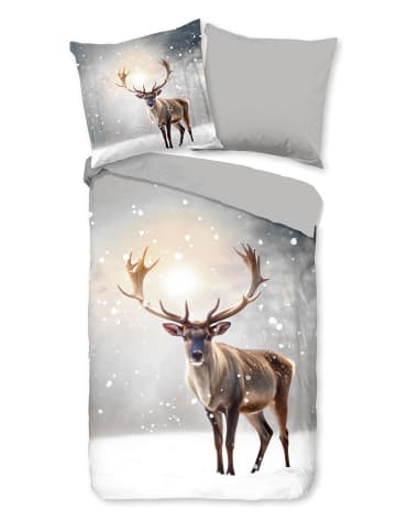 Pure Microvezel beddengoedset "Jeppe" grijs