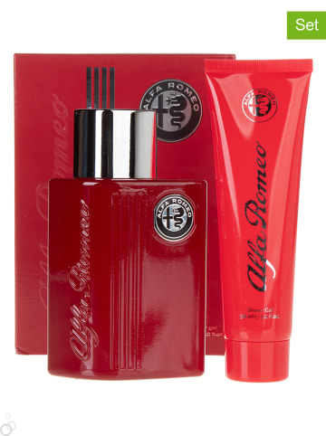 ALFA ROMEO 2-delige set: "Red" - eau de toilette en douchegel