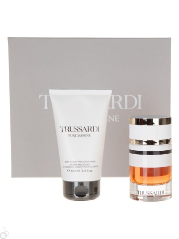 Trussardi 2-delige set: "Pure Jasmine" - eau de parfum en lichaamspeeling