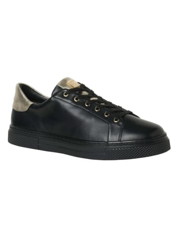 HASSIA Leren sneakers "Asti" zwart