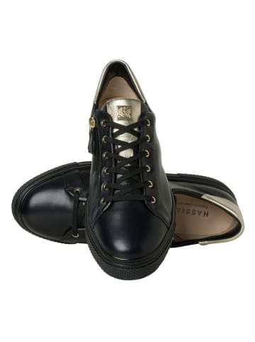 HASSIA Leren sneakers "Asti" zwart