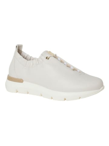 HASSIA Leder-Slipper "Bordeaux" in Creme