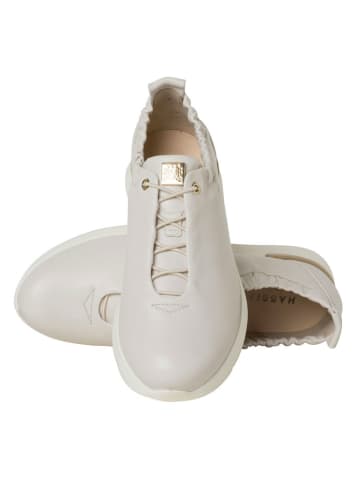 HASSIA Leder-Slipper "Bordeaux" in Creme