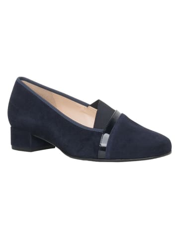 HASSIA Leder-Ballerinas "Cordoba" in Dunkelblau