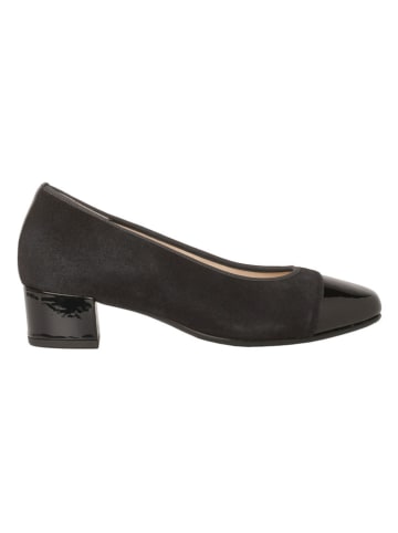 HASSIA Leren pumps "Evelyn" zwart