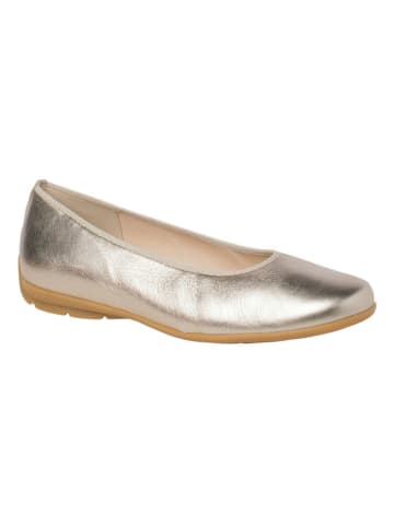 HASSIA Leder-Ballerinas "Pescara" in Gold