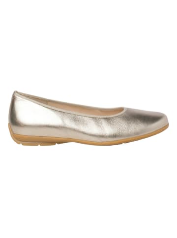 HASSIA Leder-Ballerinas "Pescara" in Gold