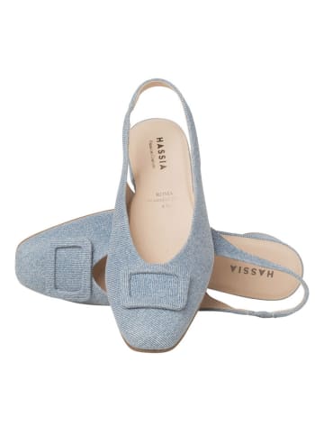 HASSIA Slingballerina's "Roma" lichtblauw