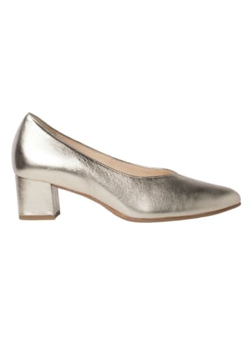 HASSIA Leder-Pumps "Capri" in Gold