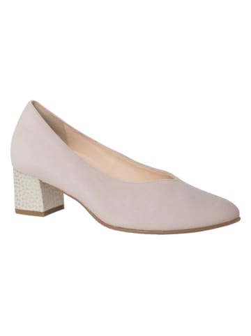 HASSIA Leder-Pumps "Capri" in Creme