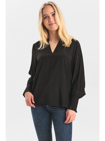 NÜMPH Bluse "Nusofty" in Schwarz