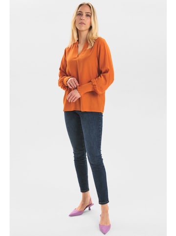 NÜMPH Bluse in Orange
