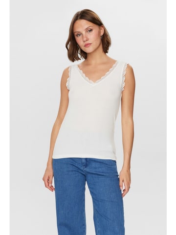 NÜMPH Top in Weiß