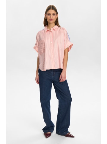 NÜMPH Hemd in Rosa/ Bunt