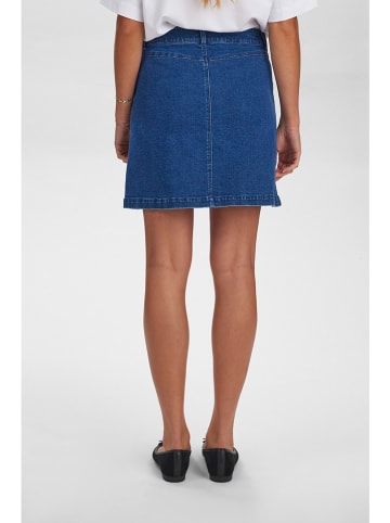 NÜMPH Jeansrock in Blau