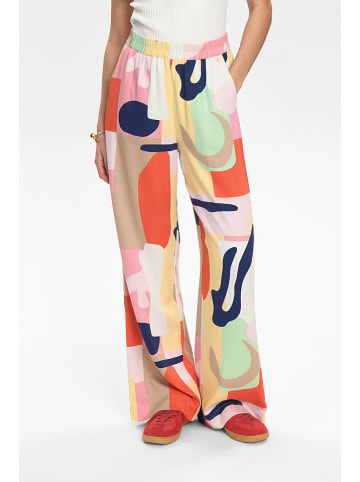 NÜMPH Leinen-Hose "Nuulrika" in Bunt