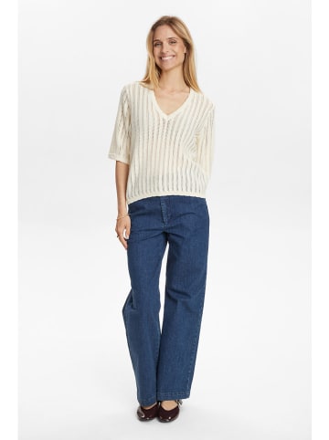 NÜMPH Pullover "Nupoelle" in Beige