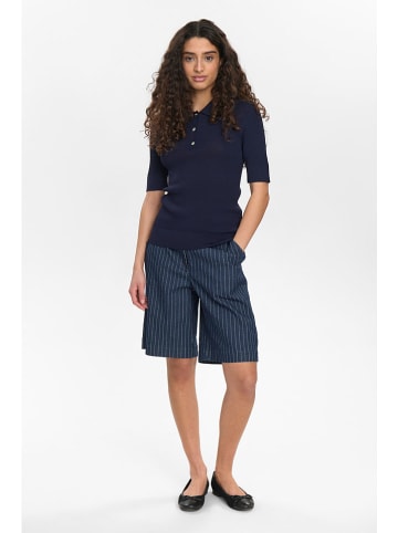 NÜMPH Poloshirt "Nucilia" in Dunkelblau