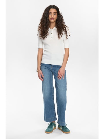 NÜMPH Poloshirt "Nucilia" in Weiß