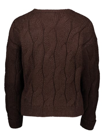 Mexx Sweter w kolorze brązowym