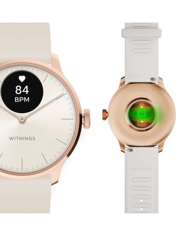WITHINGS Smartwatch "ScanWatch Light" w kolorze złoto-kremowym