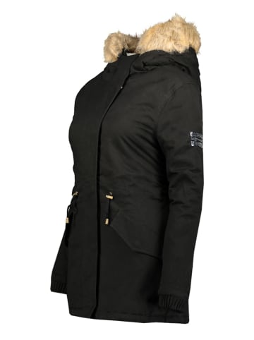 Geographical Norway Parka "Ampuria" in Schwarz