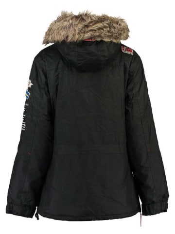 Geographical Norway Parka "Boomera" w kolorze czarnym