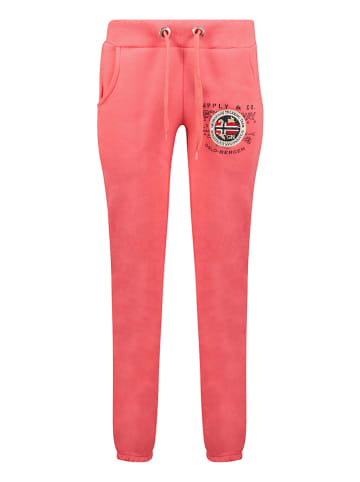Geographical Norway Sweatbroek "Mirly" koraalrood