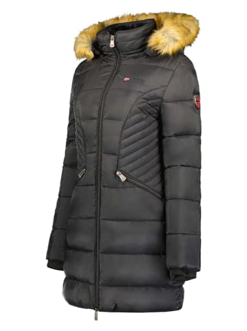 Geographical Norway Wintermantel "Abeille" in Schwarz
