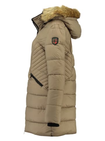 Geographical Norway Wintermantel "Abeille" in Beige