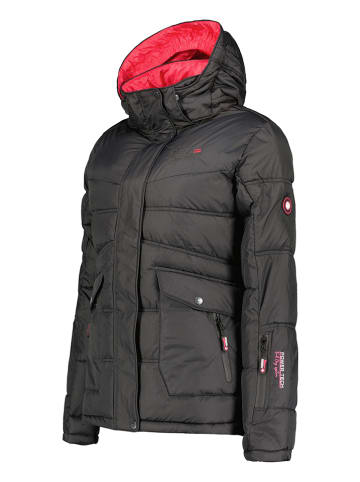 Geographical Norway Doorgestikte jas "Bonixe" zwart