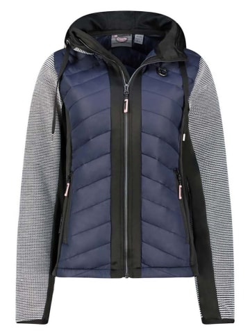 Geographical Norway Fleece vest "Tagnifique" donkerblauw