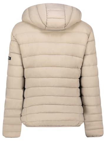 Geographical Norway Doorgestikte jas "Atikolor" beige