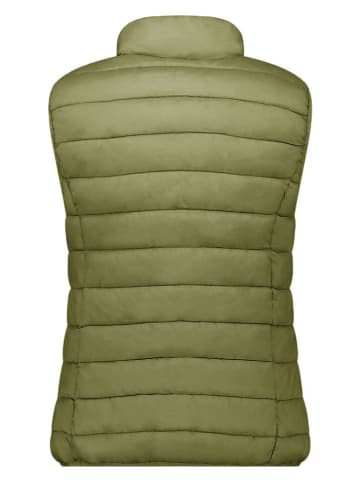 Geographical Norway Doorgestikte bodywarmer "Vatikolor" olijfgroen