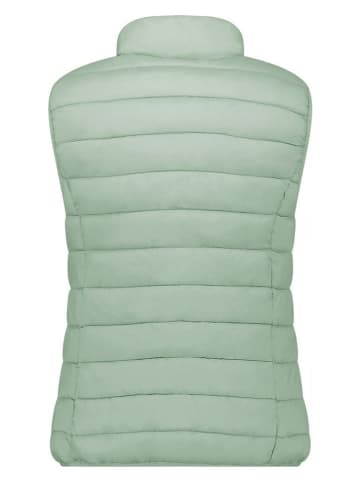 Geographical Norway Doorgestikte bodywarmer "Vatikolor" lichtgroen