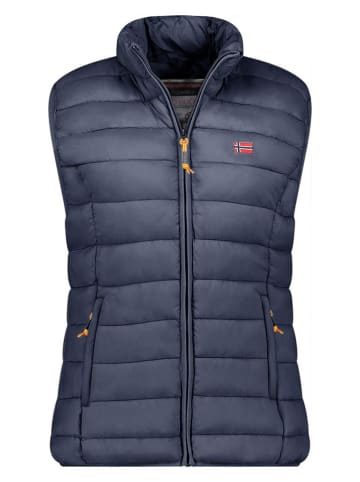 Geographical Norway Steppweste "Vatikolor" in Dunkelblau