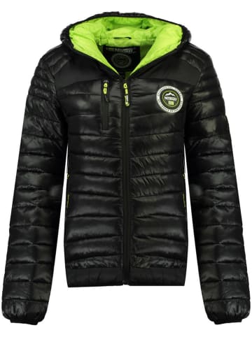 Geographical Norway Kurtka pikowana "Bambway" w kolorze czarnym