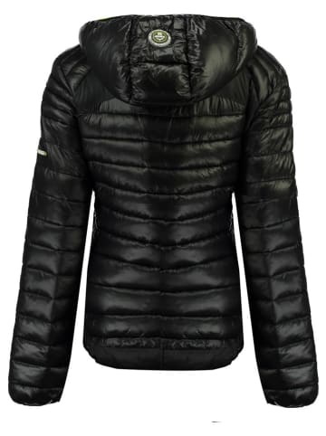 Geographical Norway Doorgestikte jas "Bambway" zwart