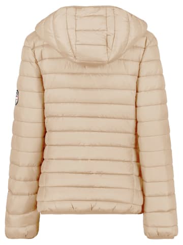 Geographical Norway Doorgestikte jas "Atika" beige