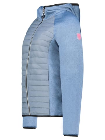 Geographical Norway Softshelljas "Tsedaka" lichtblauw