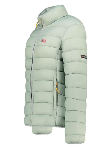 Geographical Norway Steppjacke "Atikolor" in Hellgrün