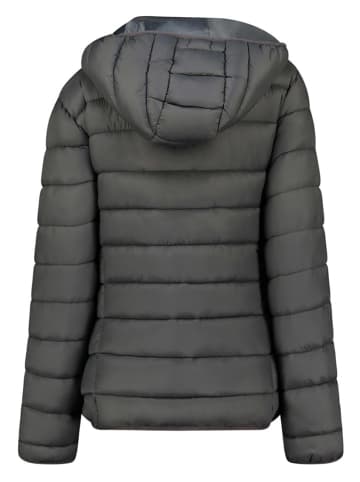 Geographical Norway Doorgestikte jas antraciet